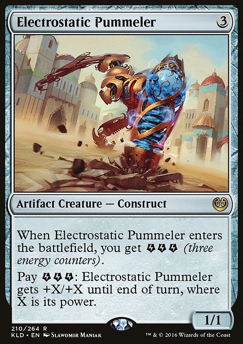 Electrostatic Pummeler